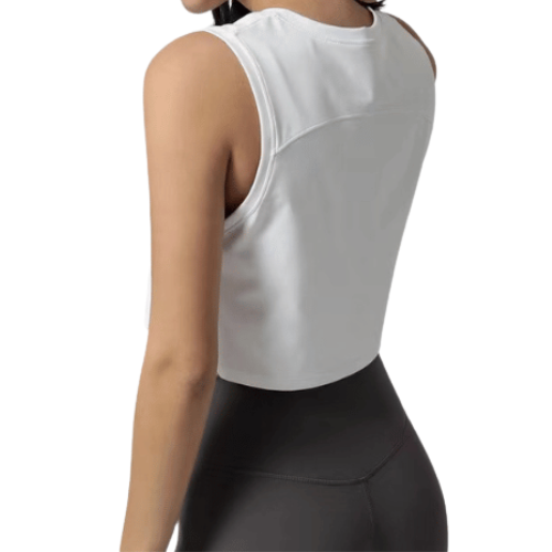 Versatile Women's Fitness Tank with Moisture-Wicking, Customizable Design