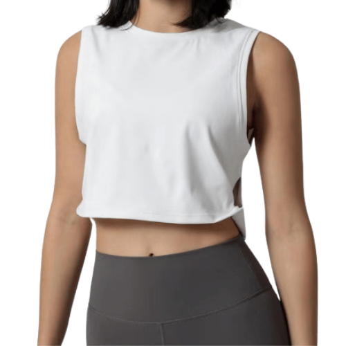 Versatile Women's Fitness Tank with Moisture-Wicking, Customizable Design