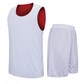 Sweat-absorbent and breathable reversible basketball jersey for children
