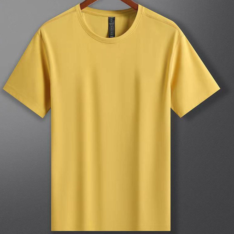 2AW3601Unisex breathable and smooth feel round neck sports T-shirt