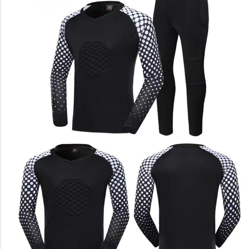 Football goalkeeper suit for adults and children