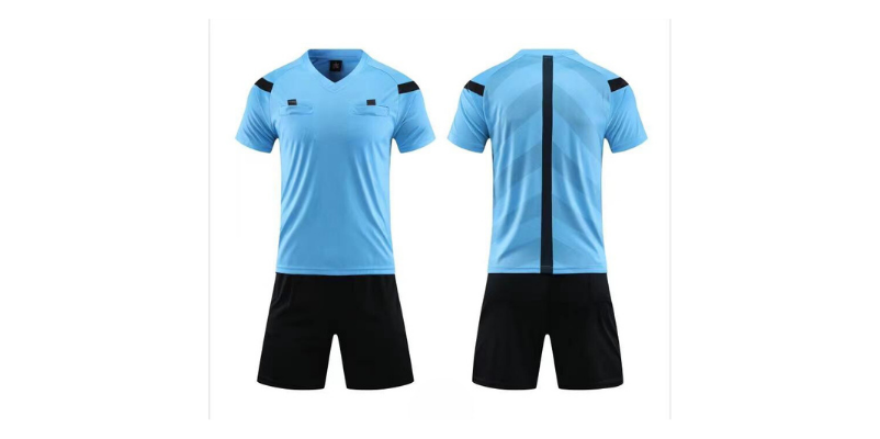 Unisex quick-drying breathable football referee uniform