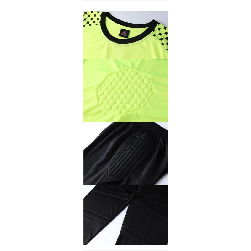 Football goalkeeper suit for adults and children