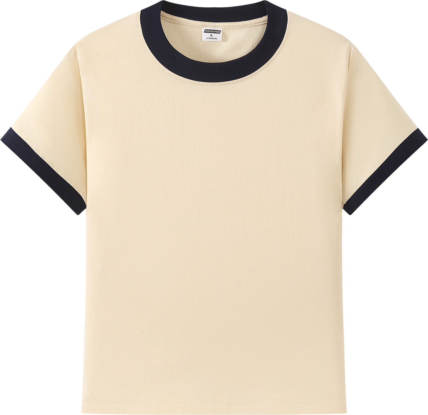 230g Sorona Colorblock Women’s Crewneck T-Shirt - 7A Antibacterial