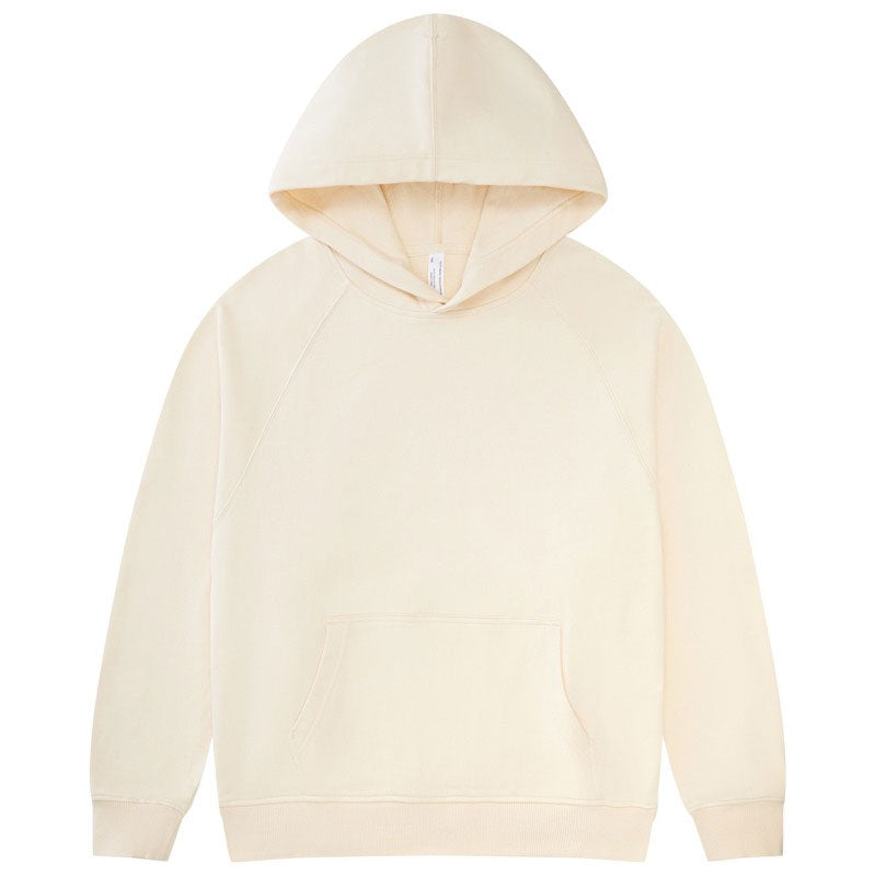 Wide Terry Hooded Rope Hooded Sweatshirt