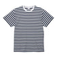 United Athle [5625-01] Adult Striped Cotton T-shirt