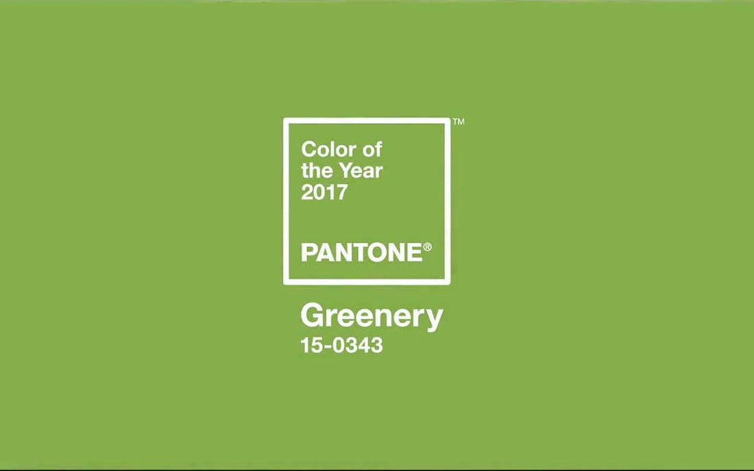 Pantone of the year 2017 - Greenery