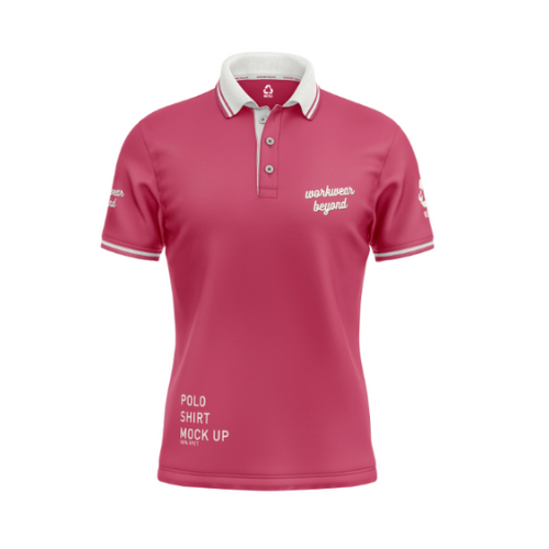 SUSTAINABLE RPET CUSTOM PATTERNED POLO SHIRTS