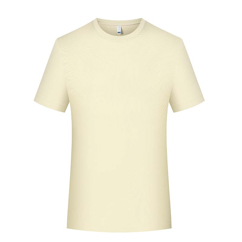 Anti-pilling Sorona Round Neck Short-sleeve T-shirt 180gsm
