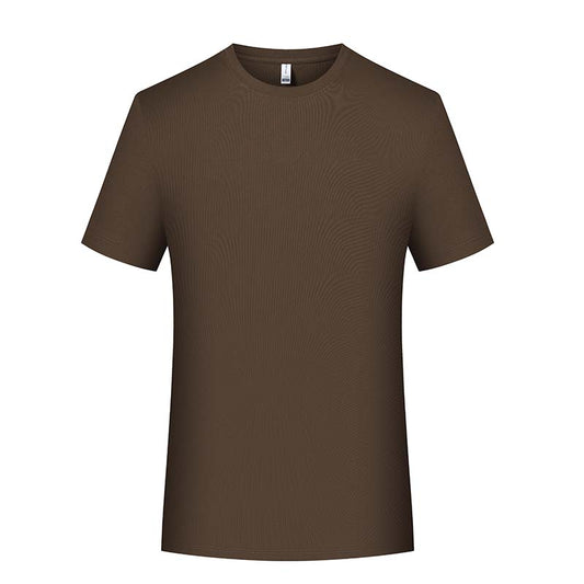 Anti-pilling Sorona Round Neck Short-sleeve T-shirt 180gsm