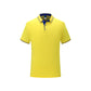 Feina [*1978FN] PINEAPPLE COLOR COLLAR SHORT-SLEEVED POLO SHIRT