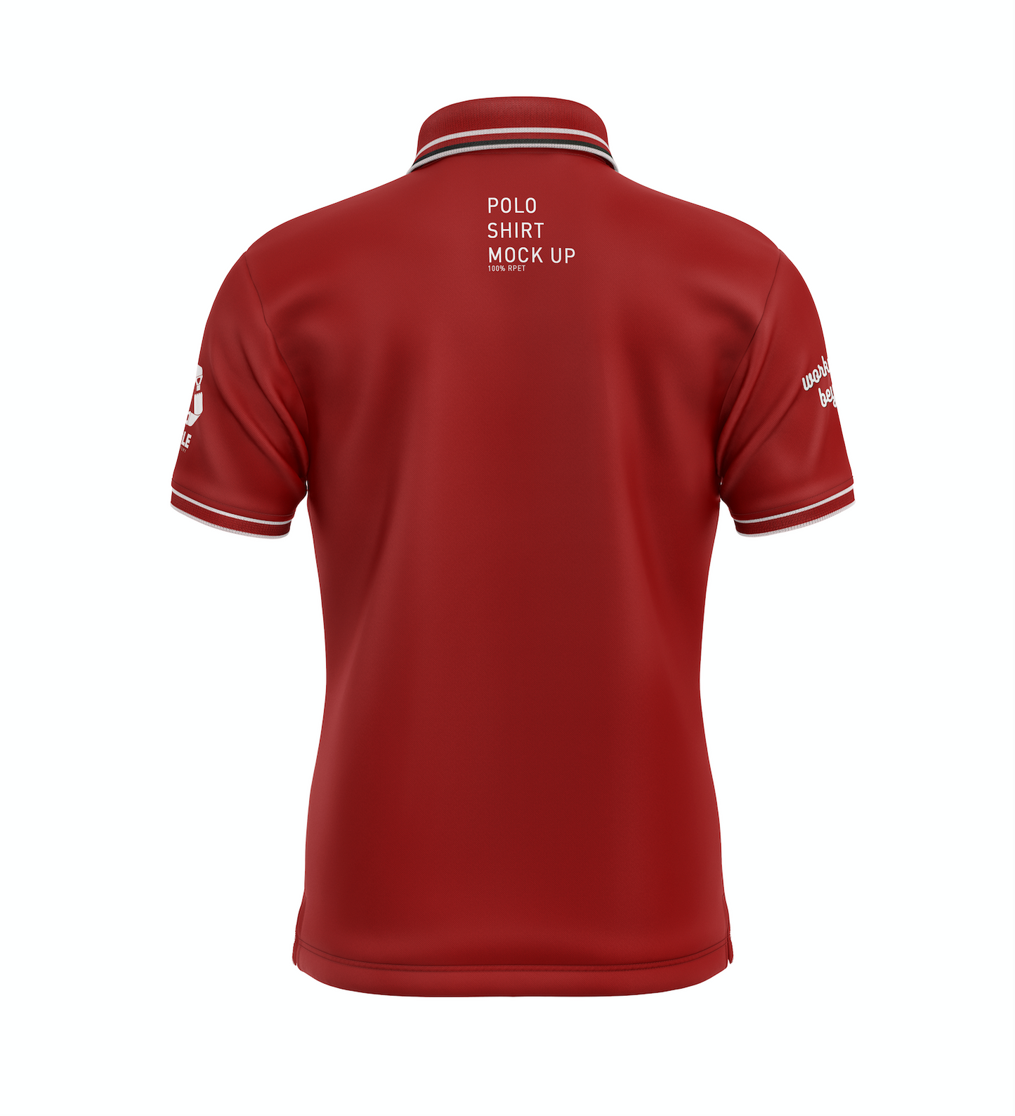 SUSTAINABLE RPET CUSTOM PATTERNED POLO SHIRTS