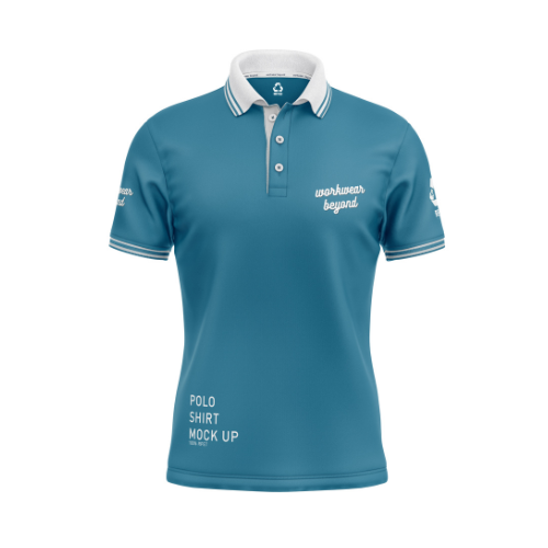 SUSTAINABLE RPET CUSTOM PATTERNED POLO SHIRTS