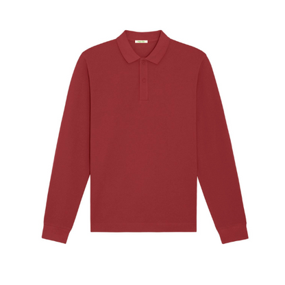 mecilla [**26332] The Unisex Polo Long Sleeve