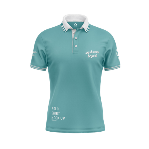 SUSTAINABLE RPET CUSTOM PATTERNED POLO SHIRTS