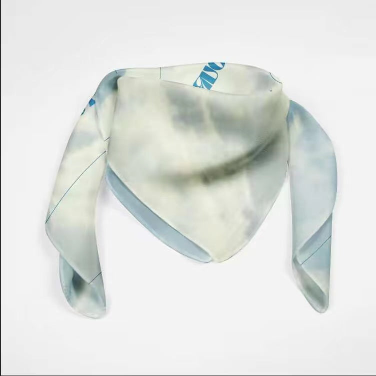 mecilla[*8AW3500]CUSTOMIZED LYOCELL ULTRA SOFT SILK SCARF/SCARF/HANDKERCHIEF/BANDANNAS