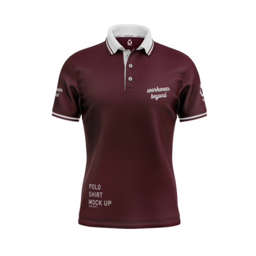 SUSTAINABLE RPET CUSTOM PATTERNED POLO SHIRTS