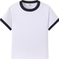 230g Sorona Colorblock Women’s Crewneck T-Shirt - 7A Antibacterial