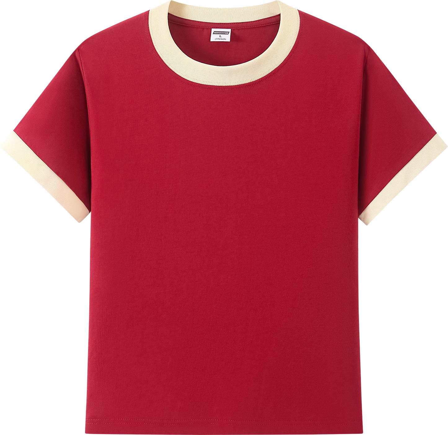230g Sorona Colorblock Women’s Crewneck T-Shirt - 7A Antibacterial