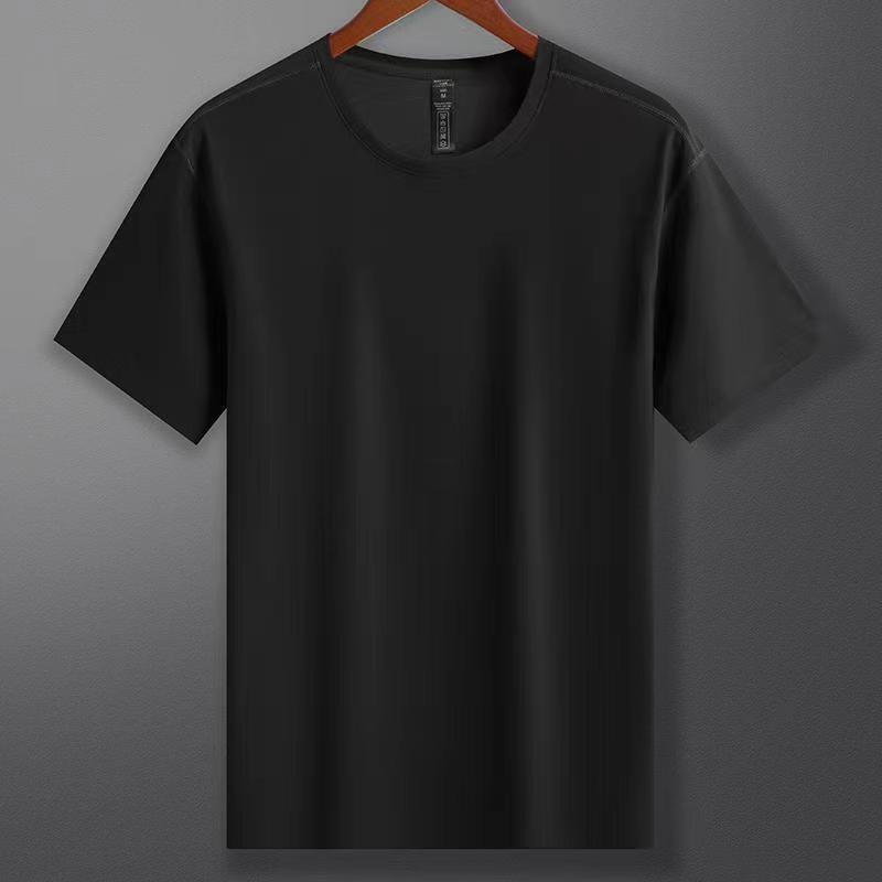 2AW3601Unisex breathable and smooth feel round neck sports T-shirt