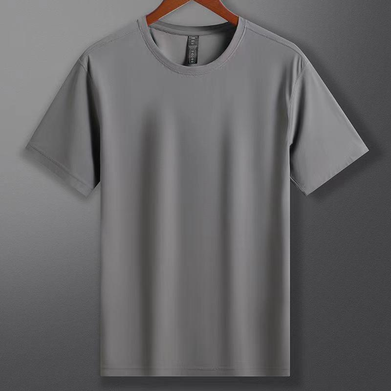 2AW3601Unisex breathable and smooth feel round neck sports T-shirt