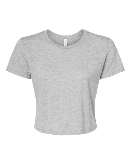 Bella+Canvas  - Women's Flowy Crop Tee-8882