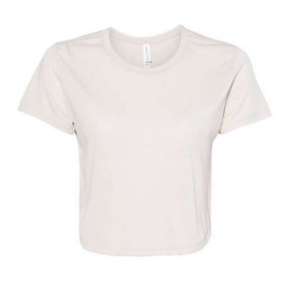 Bella+Canvas  - Women's Flowy Crop Tee-8882