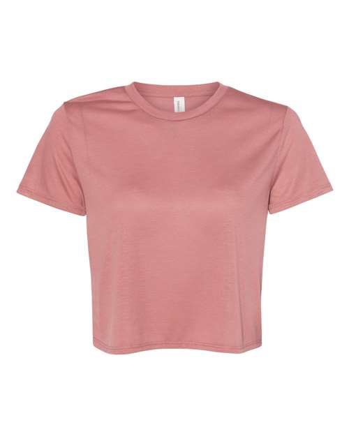 Bella+Canvas  - Women's Flowy Crop Tee-8882