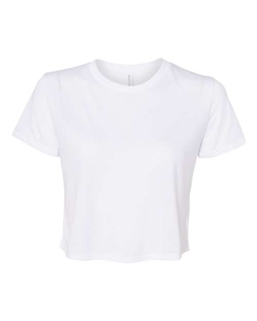 Bella+Canvas  - Women's Flowy Crop Tee-8882