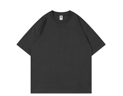 Shoulder Couple Round Neck T-Shirt 250g