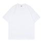 Round Neck Loose and Thick Off-Shoulder T-Shirt 270g