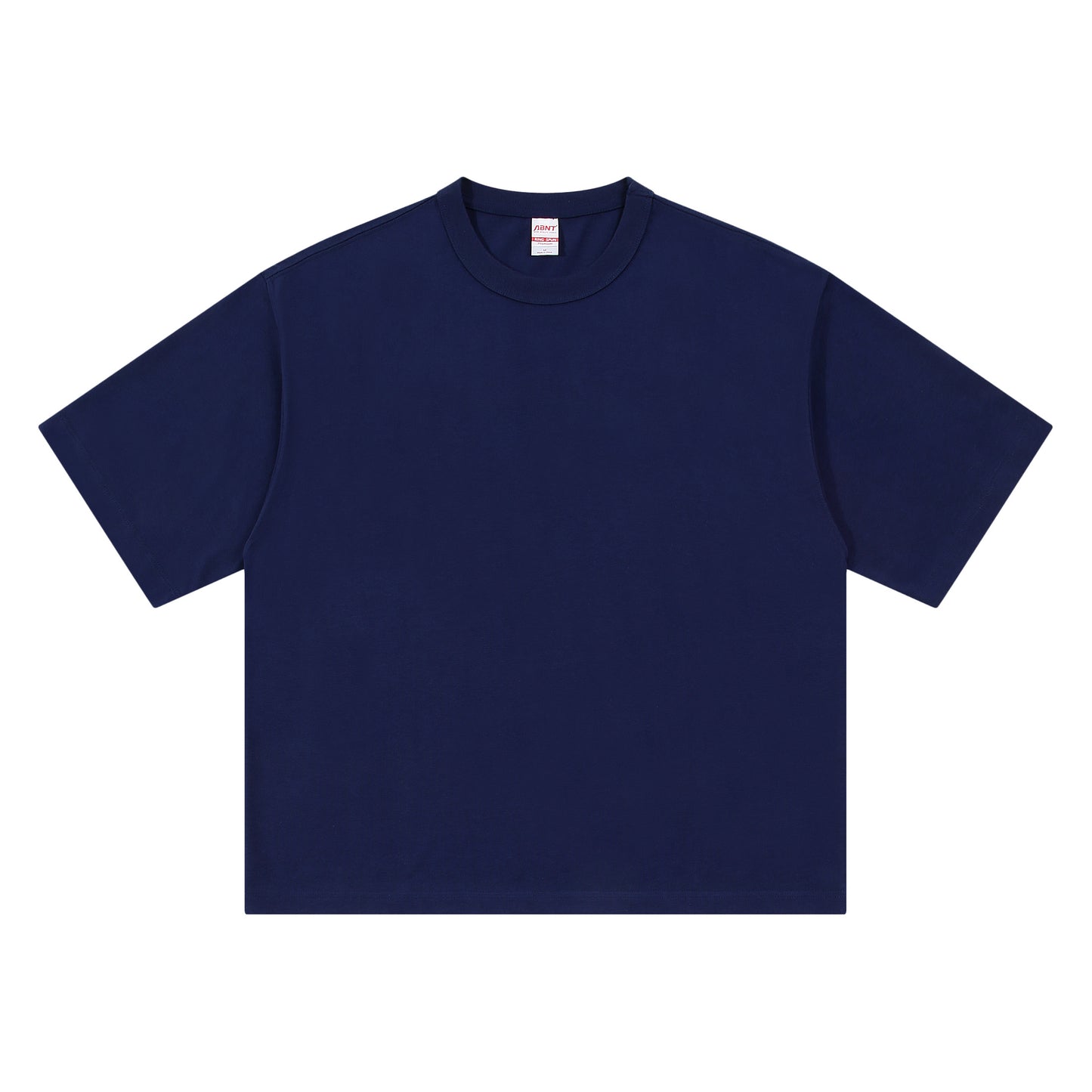 Dropped Shoulder Three-Needle Heavy Cotton Round Neck Loos T-Shirt 270g
