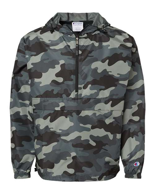Champion - Hooded Packable Quarter-Zip Jacket -[ CO200]
