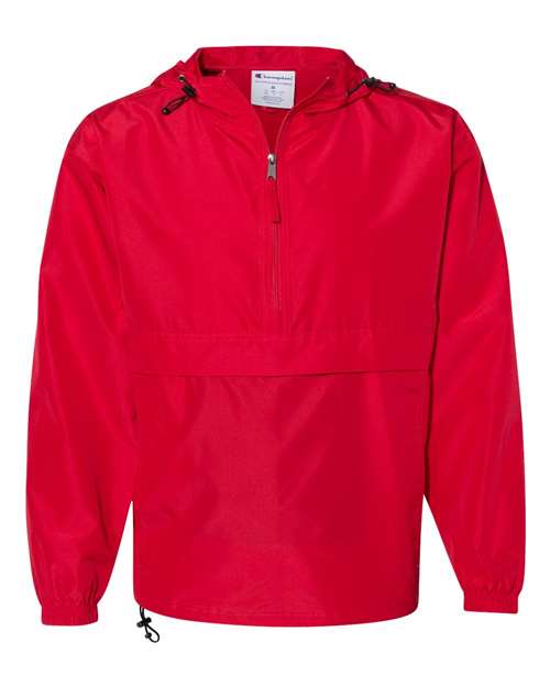 Champion - Hooded Packable Quarter-Zip Jacket -[ CO200]
