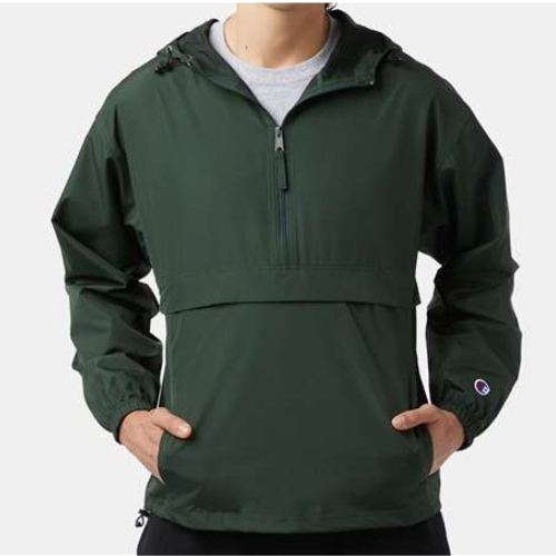 Champion - Hooded Packable Quarter-Zip Jacket -[ CO200]
