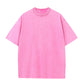 Pure Cotton Batik Distressed Round Neck Short Sleeves 230g