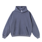 Heavy Salt Water Washed Distressed Pullover Hooded Sweatshirt-420g