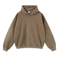 Heavy Salt Water Washed Distressed Pullover Hooded Sweatshirt-420g