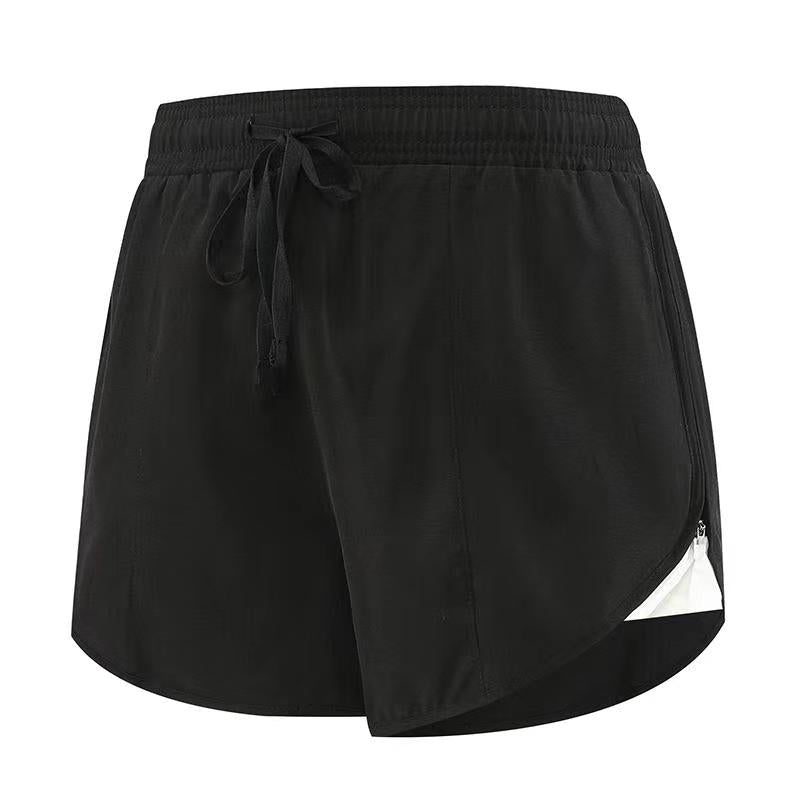 Women's Double-Layer Three-Quarter Shorts