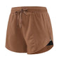 Women's Double-Layer Three-Quarter Shorts