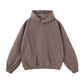 Heavy Salt Water Washed Distressed Pullover Hooded Sweatshirt-420g