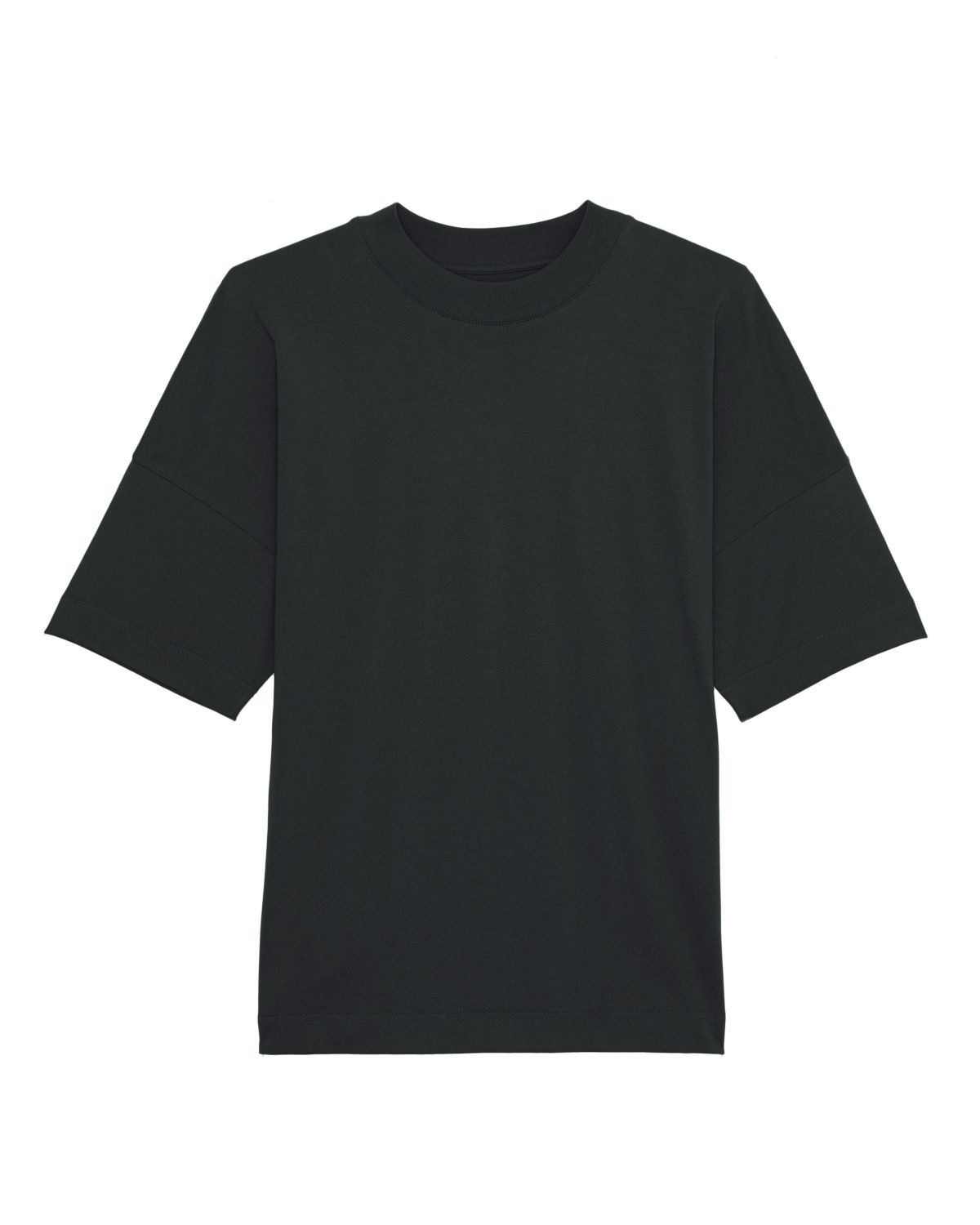mecilla [**26815] Unisex Oversized High Neck T-shirt