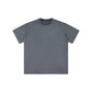 Washed Fried Snowflake Round Collar Vintage Tees -230g