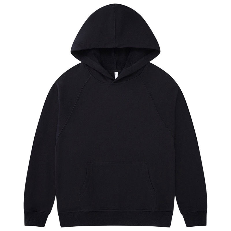Wide Terry Hooded Rope Hooded Sweatshirt
