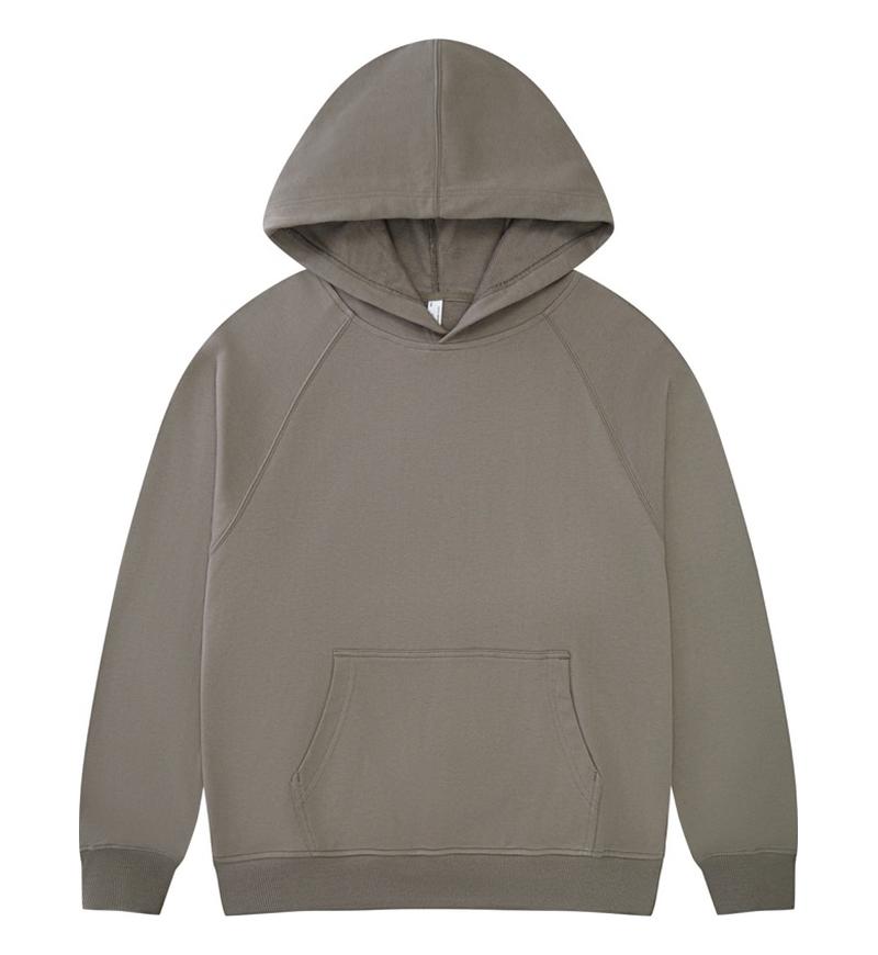 Wide Terry Hooded Rope Hooded Sweatshirt