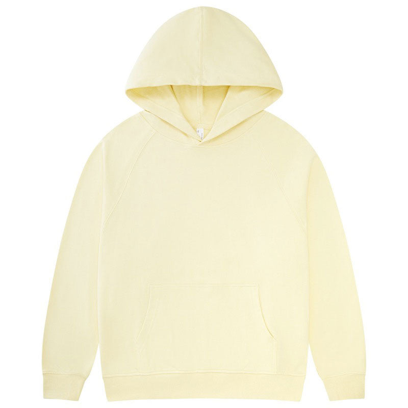 Wide Terry Hooded Rope Hooded Sweatshirt