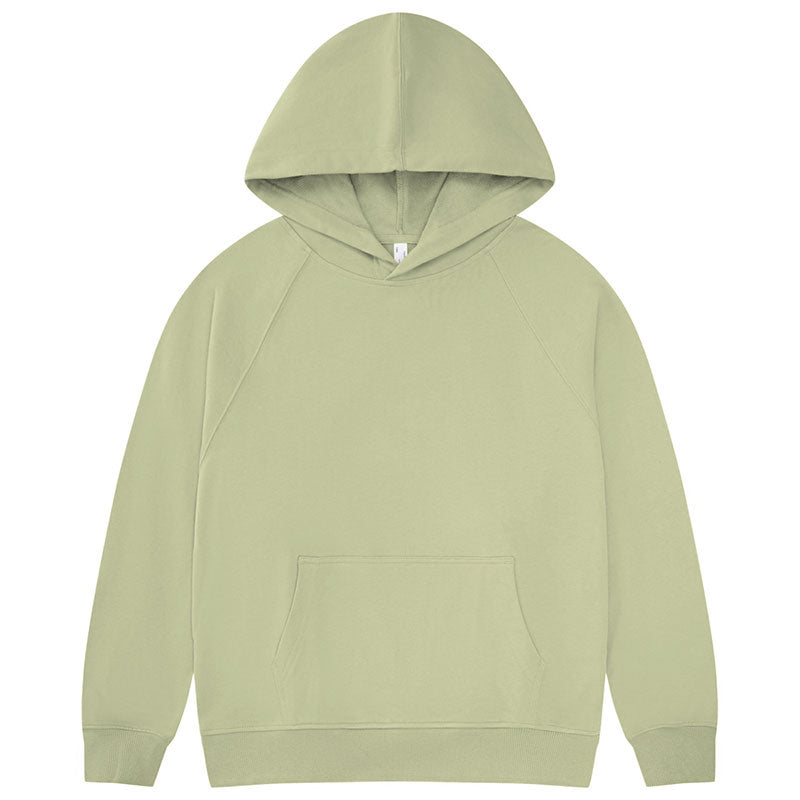 Wide Terry Hooded Rope Hooded Sweatshirt