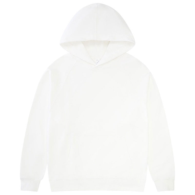 Wide Terry Hooded Rope Hooded Sweatshirt