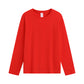 Pure cotton round neck long-sleeved T-shirt 200g