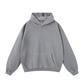 Heavy Salt Water Washed Distressed Pullover Hooded Sweatshirt-420g